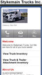 Mobile Screenshot of m.stykemaintrucks.com